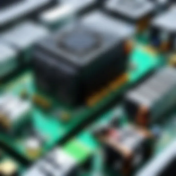 Comparison of different PSU models on a table