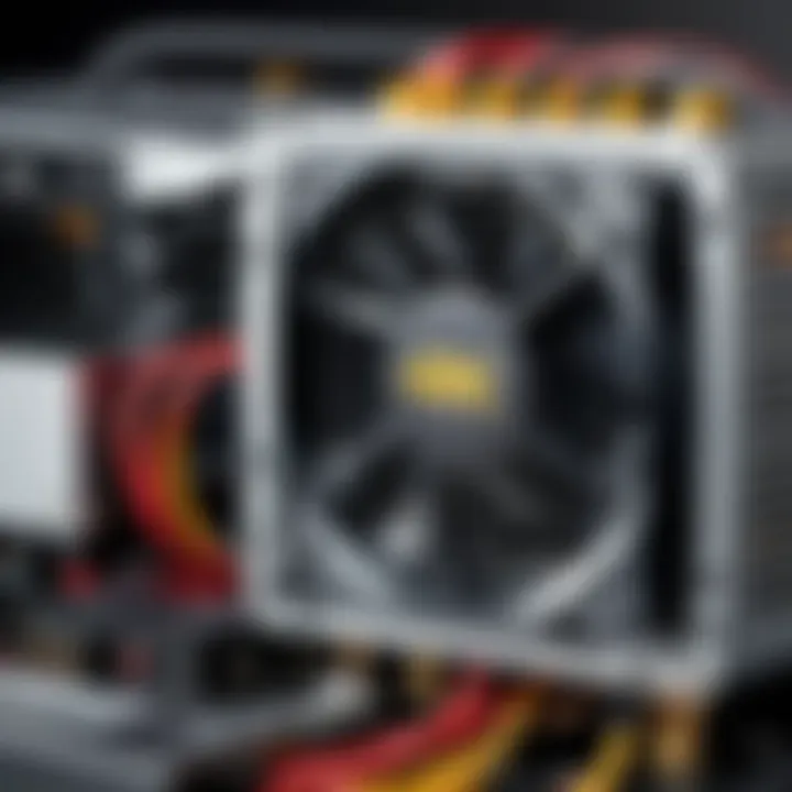 Installation of a small power supply in a gaming rig