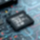 Detailed depiction of a 32 gig micro SD memory card showcasing its design and features.