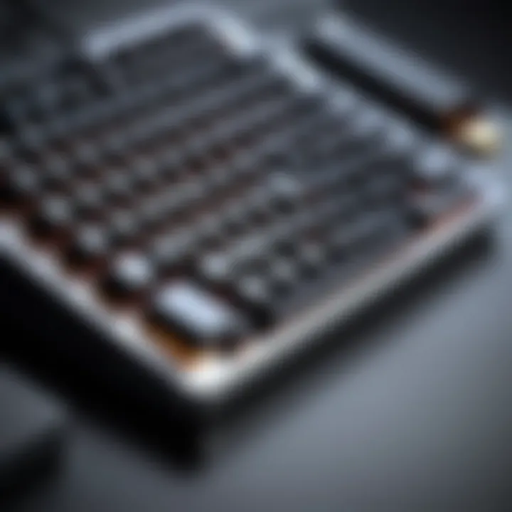 An infographic displaying the advantages of compact mechanical keyboards for gamers and professionals.