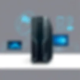 Front view of the ThinkStation P620 Tower showcasing its sleek design