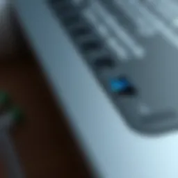 External HDD reader showcasing its ports and design