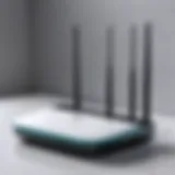 Futuristic WiFi Router Design