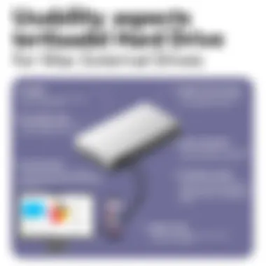 Usability features of external hard drives