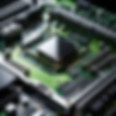 Cutting-Edge Motherboard Technology Futuristic Gaming Motherboard