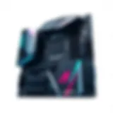 Stylish design of the Gigabyte Z590 Aorus Master motherboard