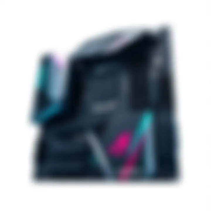 Stylish design of the Gigabyte Z590 Aorus Master motherboard