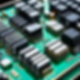 Illustration of various motherboard socket types