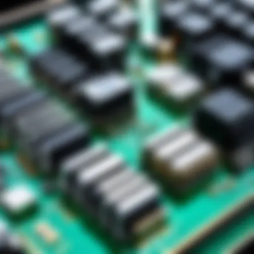 Illustration of various motherboard socket types