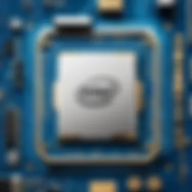 Illustration showcasing hardware functionality improvement with Intel Core drivers