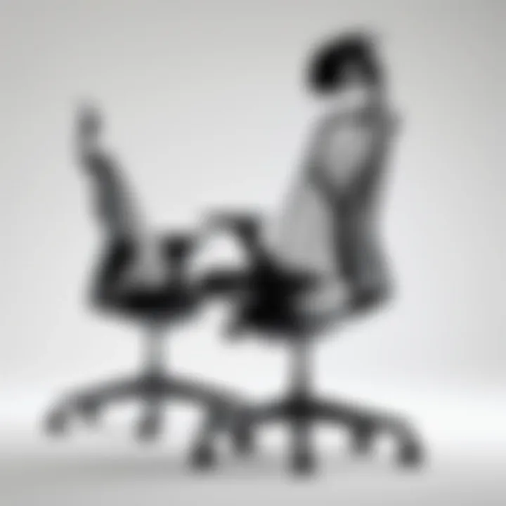 Herman Miller Sayl Chair showcasing ergonomic design features