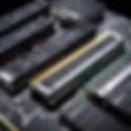 Different types of RAM modules displayed