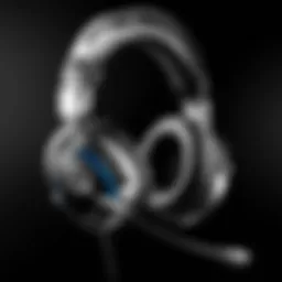 Sleek design of HyperX Alpha S headset showcasing premium materials