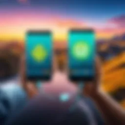 Innovative file transfer techniques on Android