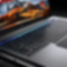 Innovative Touch Bar feature on the MacBook Pro