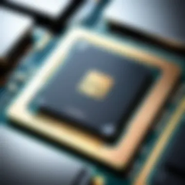 Unveiling the Power of Laptop Processors Illustration of laptop processors
