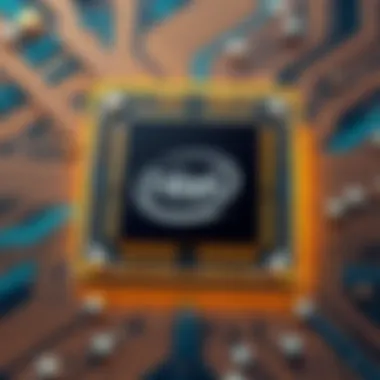 High-performance i9 processor showcasing advanced architecture