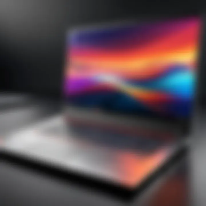 Lenovo laptop showcasing powerful performance capabilities