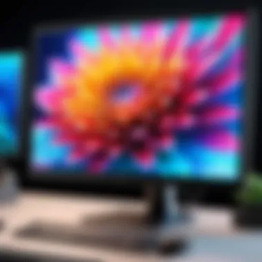 Vivid Color Reproduction on Lenovo Monitor