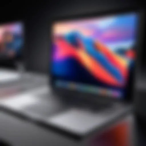 Sleek and powerful MacBook Pro display