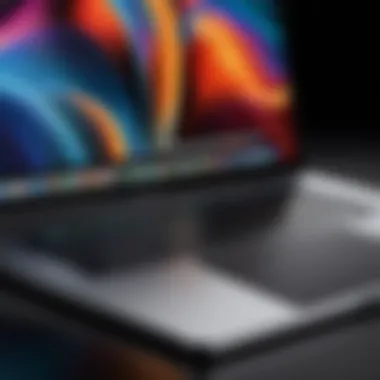 Vivid Retina display of MacBook Pro 15 Touch Bar