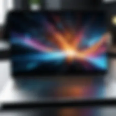 Unleashing Graphic Potential Laptop showcasing exceptional graphic processing power