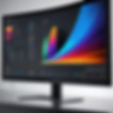 Comparison chart of curved monitor specifications