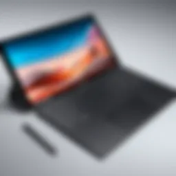 Sleek and modern design of Microsoft Surface Pro
