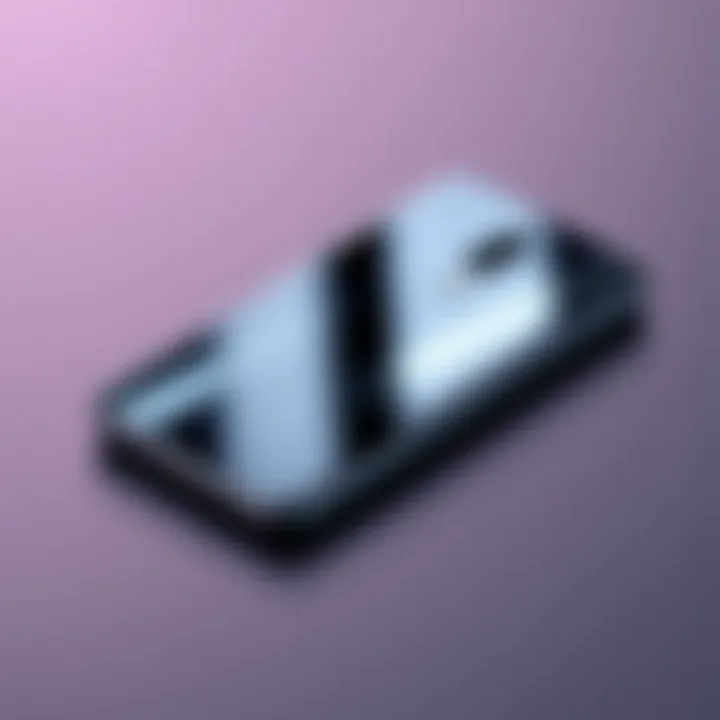 Sleek design of the One Plus gaming phone showcasing its premium finish