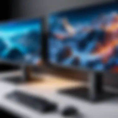 Diverse applications of dual 4K monitors in gaming and design