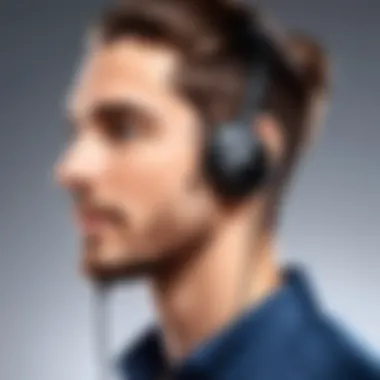 User enjoying a Zoom meeting with comfortable earbuds