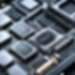 Close-up view of RAM modules suitable for Dell XPS 9510