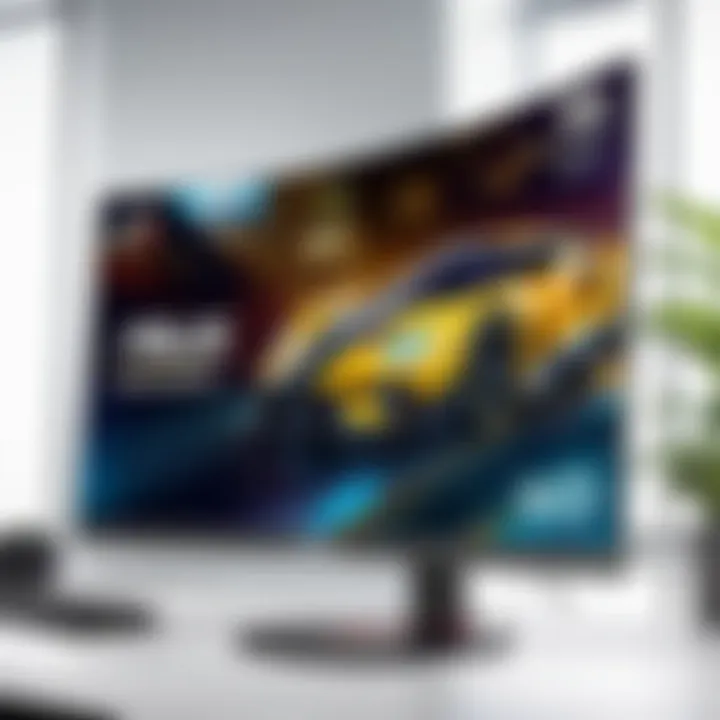 Performance features of ASUS 27-Inch Curved Monitor