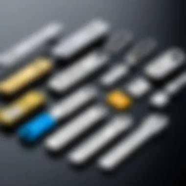 Visual representation of different types of Windows 10 product keys available
