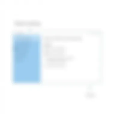 Windows 10 Restore Settings Interface User interface of Windows 10 restore settings