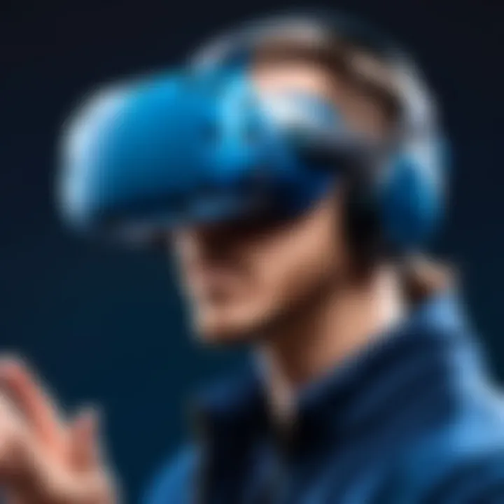 Revolutionary VR Gadget Illustration