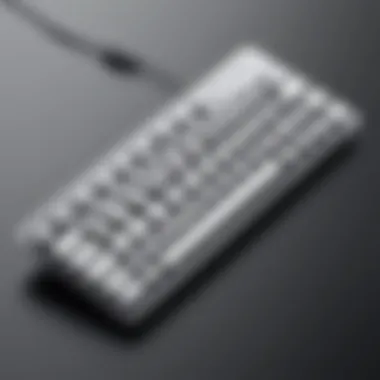 Sleek and Minimalist Keyboard Design