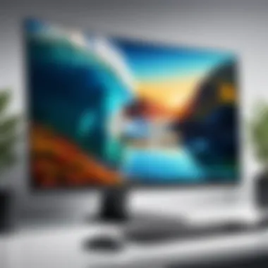 Sleek and Modern Monitor Aesthetics Sleek and Modern Monitor Aesthetics
