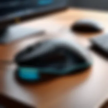 Ergonomic Innovation in Mouse Design Sleek and modern mouse on desk