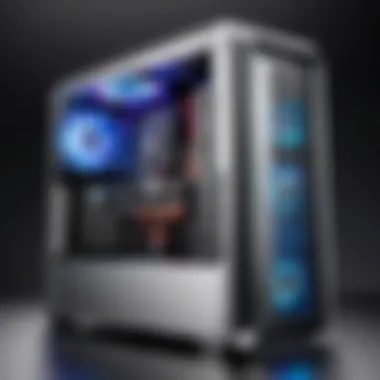 Sleek and Powerful Gaming PC Sleek and powerful gaming PC
