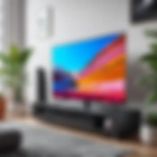 Sleek and stylish gaming TV