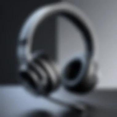 Sophisticated Headset Design Sophisticated headset design for phone sales professionals