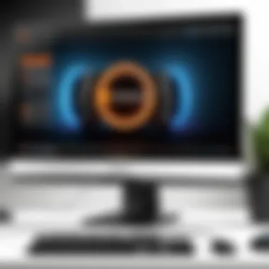 Sleek and Stylish SteelSeries Gaming Monitor Sleek and Stylish SteelSeries Gaming Monitor