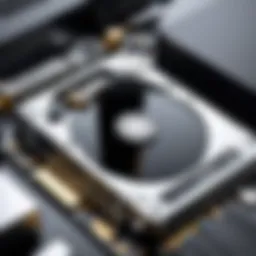 High-performance surveillance hard disk showcasing design and features