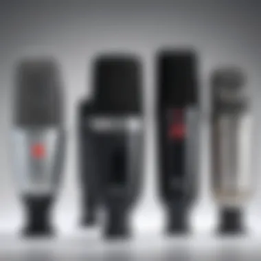 Comparison of various microphone types and features