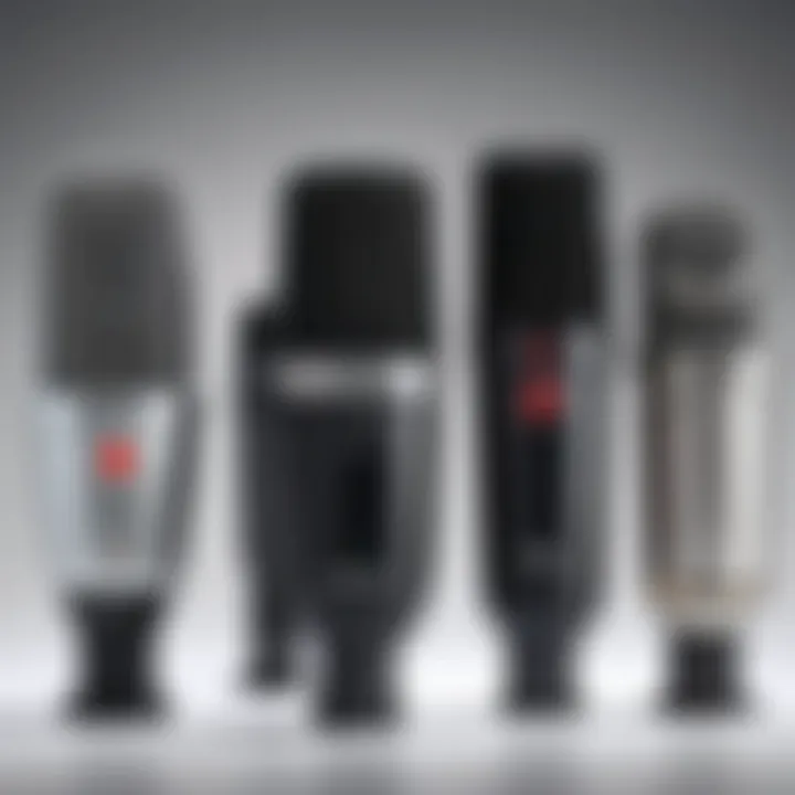 Comparison of various microphone types and features