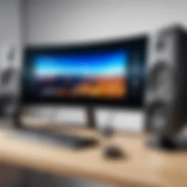 32 Curved Monitor with Speakers - Ultimate Computing Experience