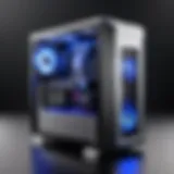 Sleek and Stylish Gaming PC Case