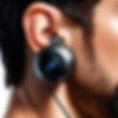 Technological Innovation Cutting-edge technology in phone earpiece
