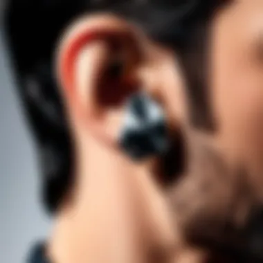 Sleek design of premium phone earpiece